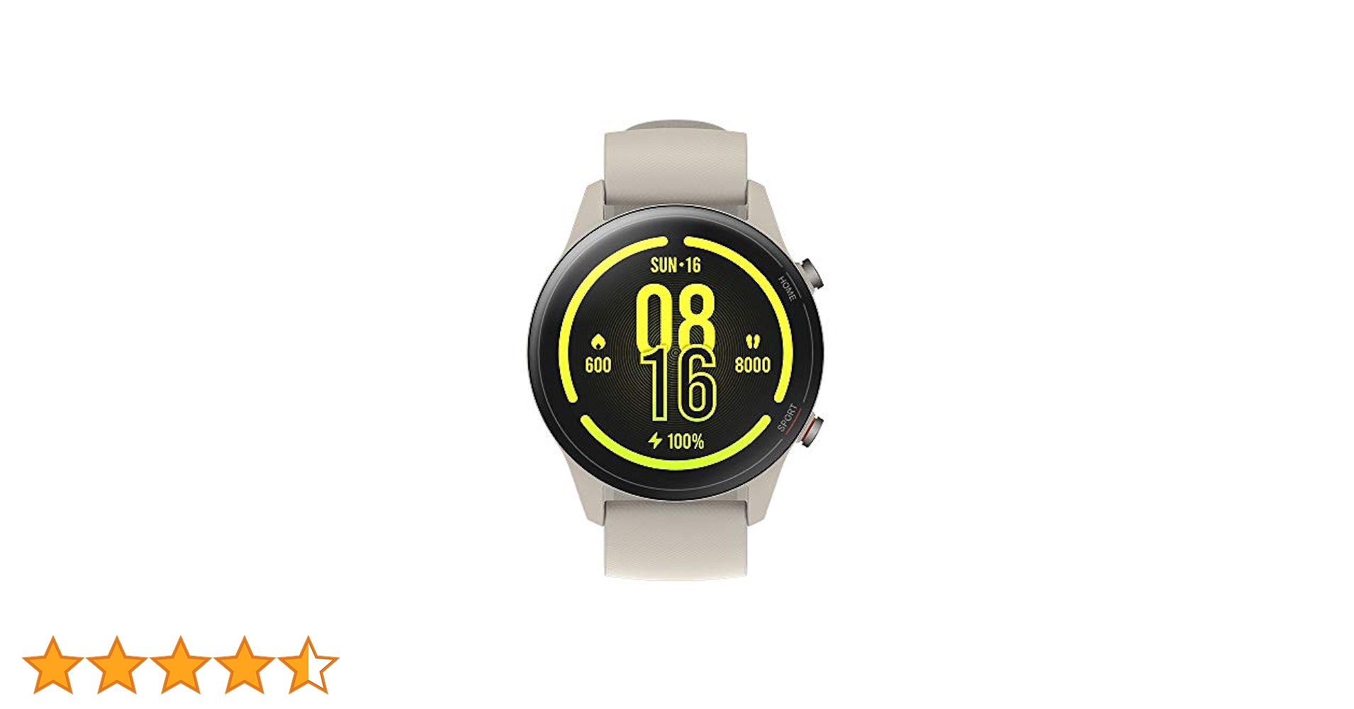 Xiaomi Mi Watch Beige – Smart Sport Watch, 1.39 Inch Anti